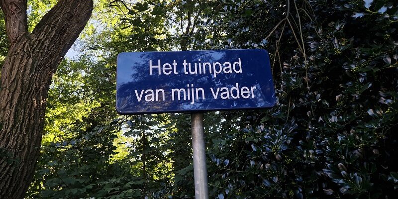 Tuinpad van mijn Vader Wandelen buiten de binnenstad van Helmond